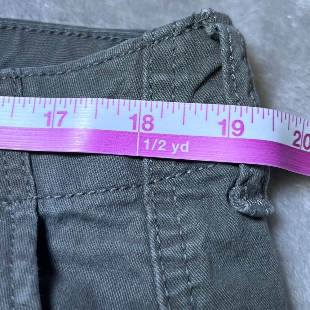 Old Navy Lived In Straight Cargo Shorts Mens 38 Grey Built In Flex Pockets - Picture 9 of 16